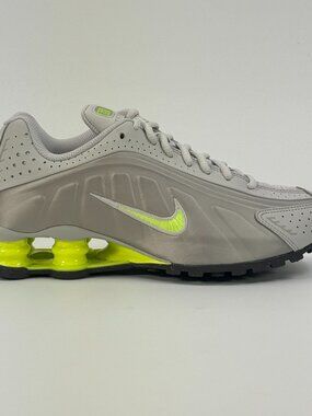 Nike GS Shox R4 'College Grey Volt' CW2626-008 Multi Size